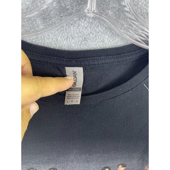 Ateez The Fellowship Tour Shirt Size L Black Short Sleeve Tee K Pop Music Band - Picture 3 of 7